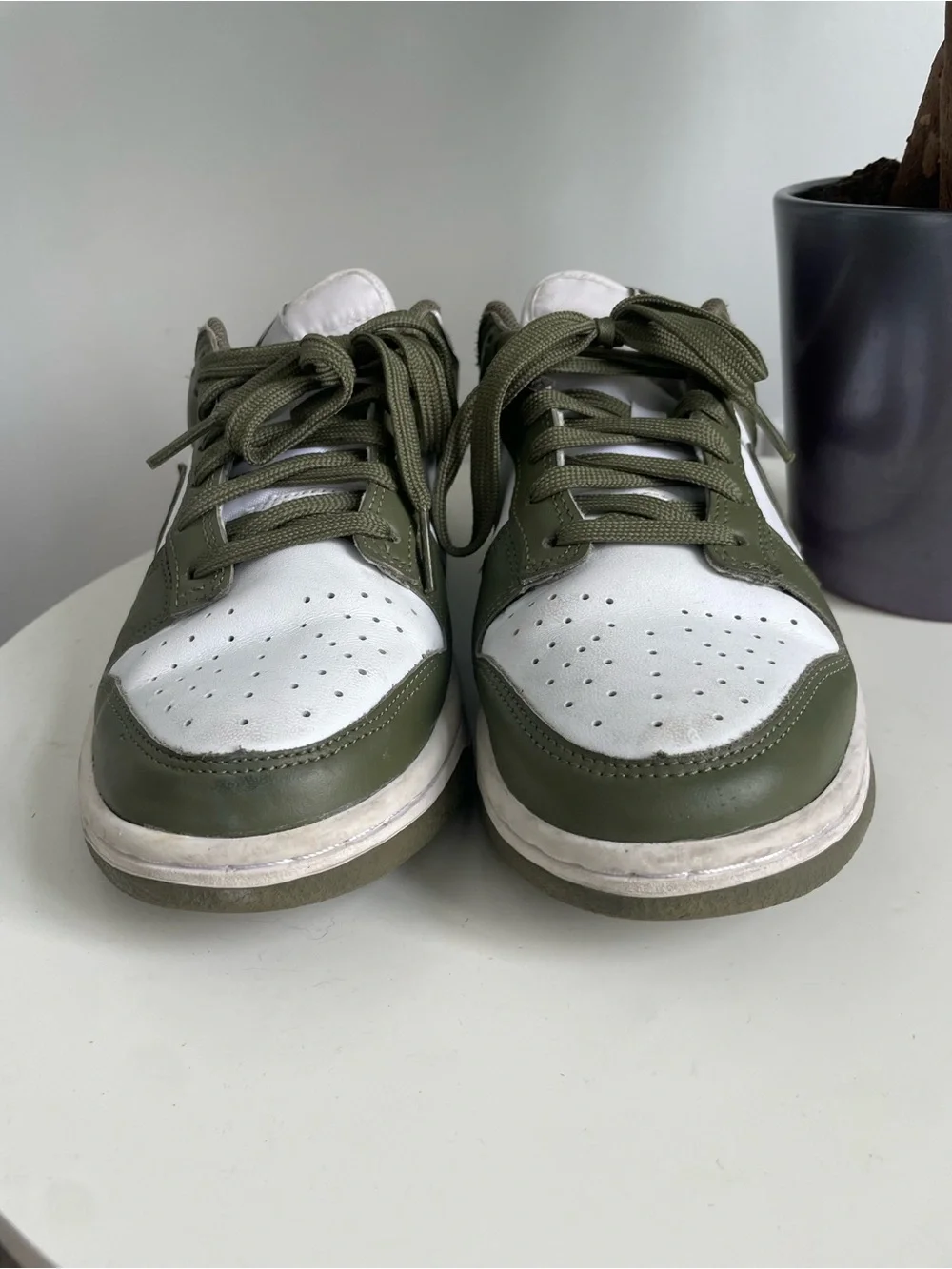 Women Size 7.5 Nike Dunk Low Medium Olive Shoes